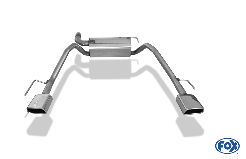 Opel Cascada  Endschalldämpfer quer Ausgang rechts/links - 145x65 Typ 59 rechts/links