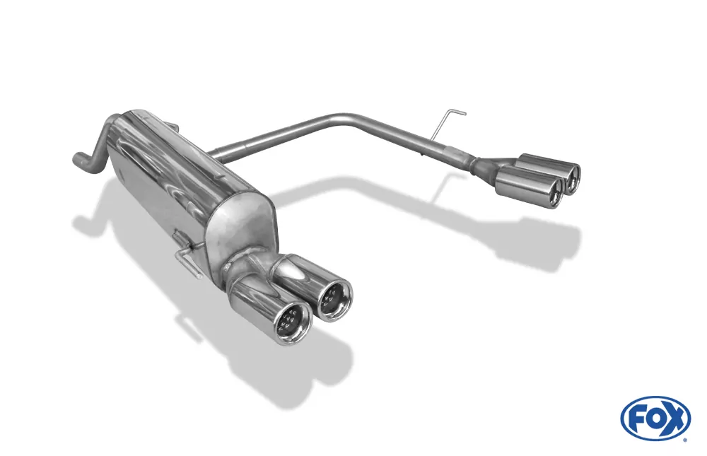 Fiat Grande Punto 199 - Benzin  Endschalldämpfer Ausgang rechts/links - 2x76 Typ 13 rechts/links