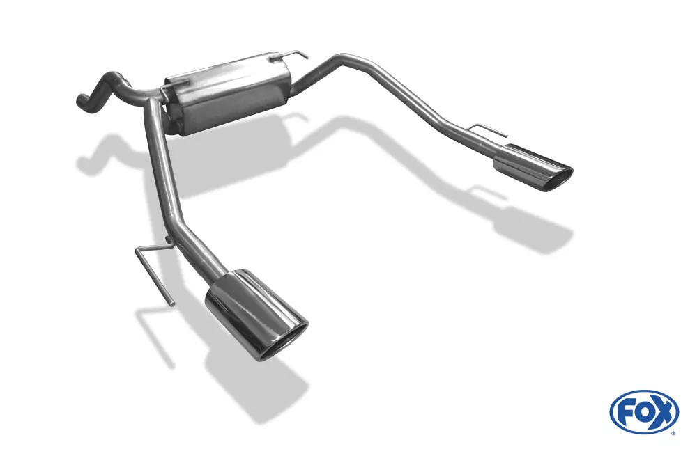 Opel Astra J Sports Tourer 1,4l  Endschalldämpfer quer Ausgang rechts/links - 115x85 Typ 32 rechts/links