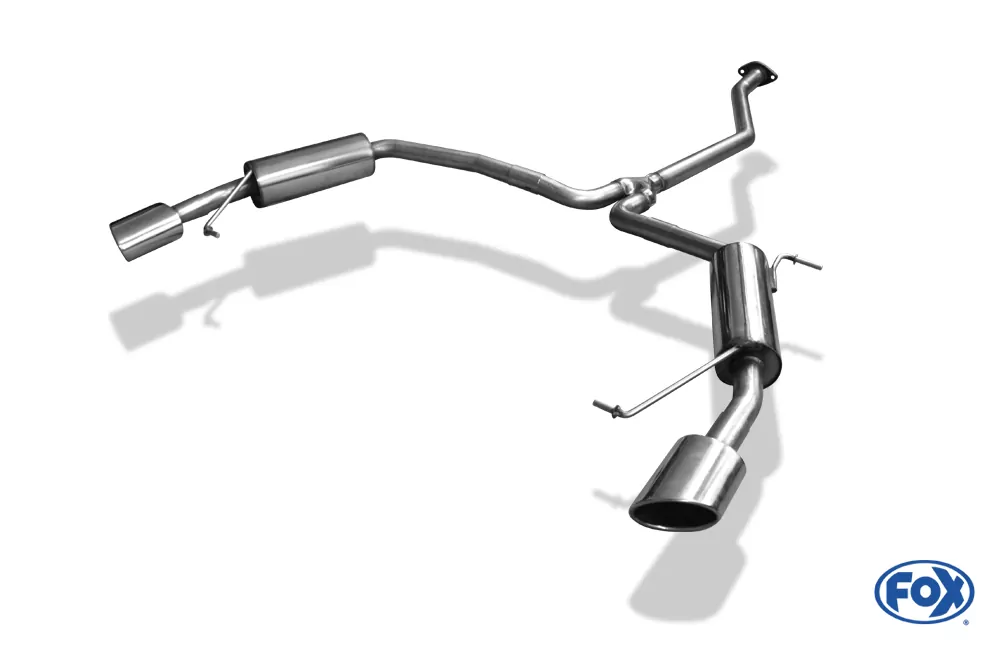 Mazda 6 Typ GH Diesel  Endschalldämpfer rechts/links - 115x85 Typ 38 rechts/links