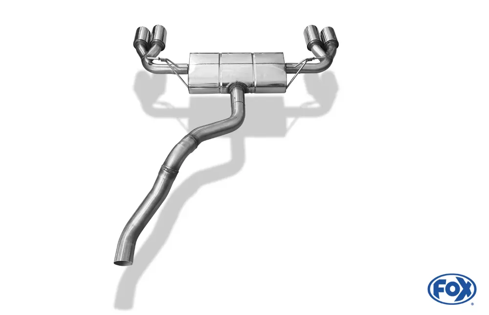 Ford Focus IV ST-Line - starre Hinterachse  Endschalldämpfer Ausgang rechts/links - 2x90 Typ 25 rechts/links