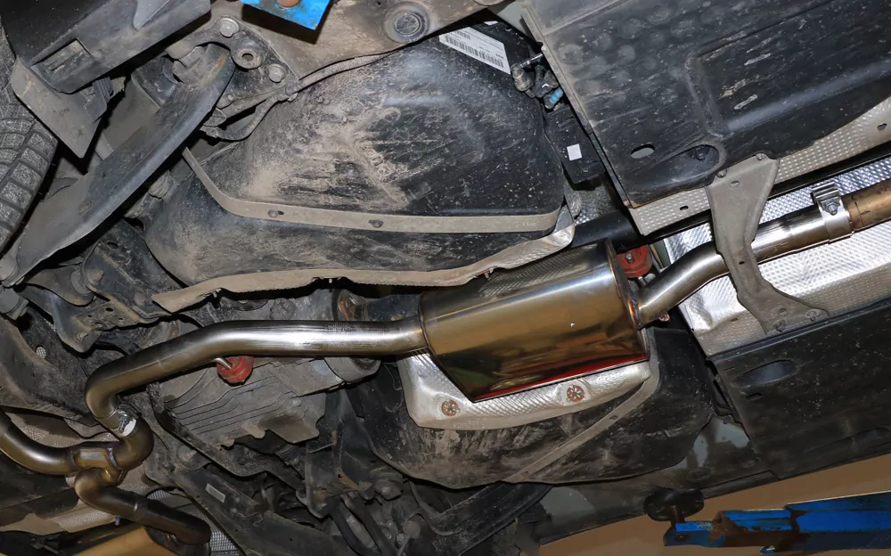 VW Passat 3C 4-Motion  Vorschalldämpfer