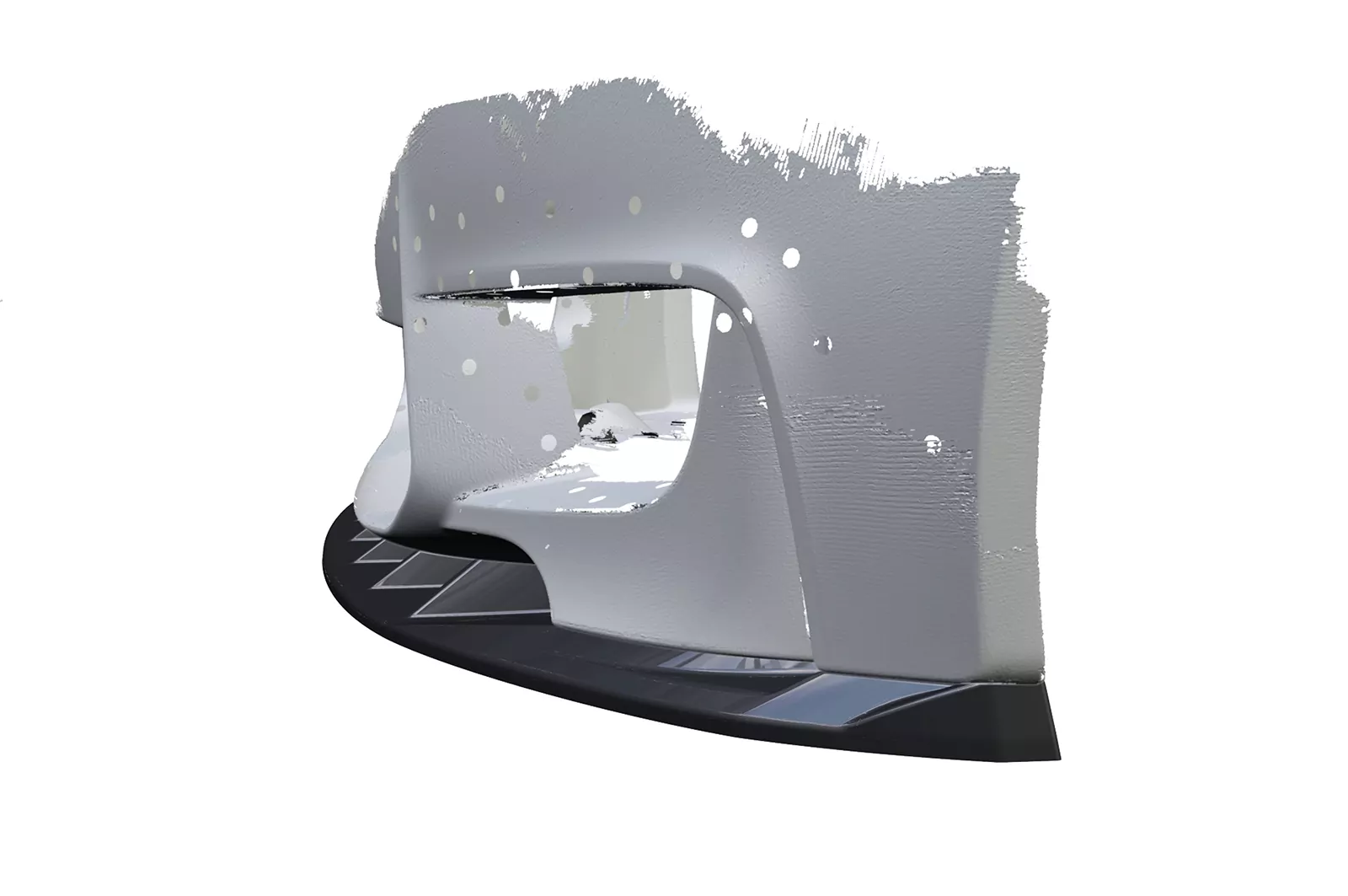 Cup-Spoilerlippe mit ABE für BMW M1 E82 Coupe CSL471 Strukturiert (schwarz matt)