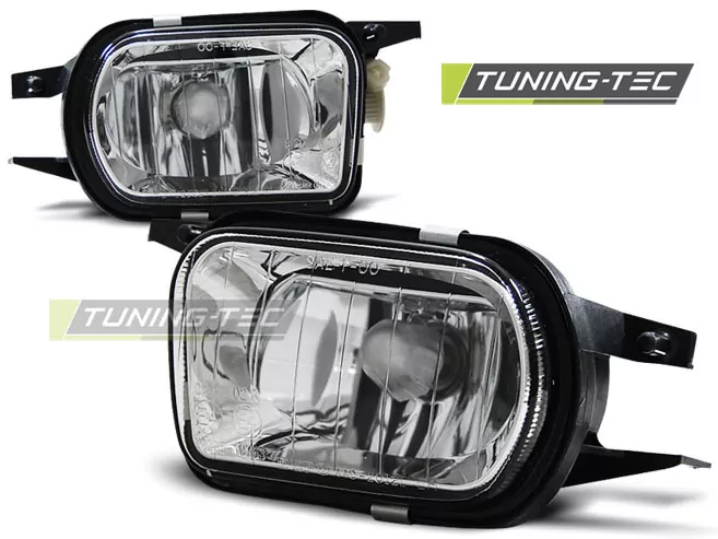 Fog Lights Chrome Fits Mercedes W203 07.00-03.04 / Slk R170  