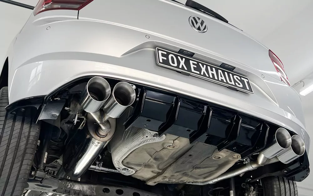 FOX Sport-ESD links/rechts, 4x 100mm ø (Typ 25) für VW Polo (AW) R-Line, 1.0l 70/85kW  ab BJ: 2017