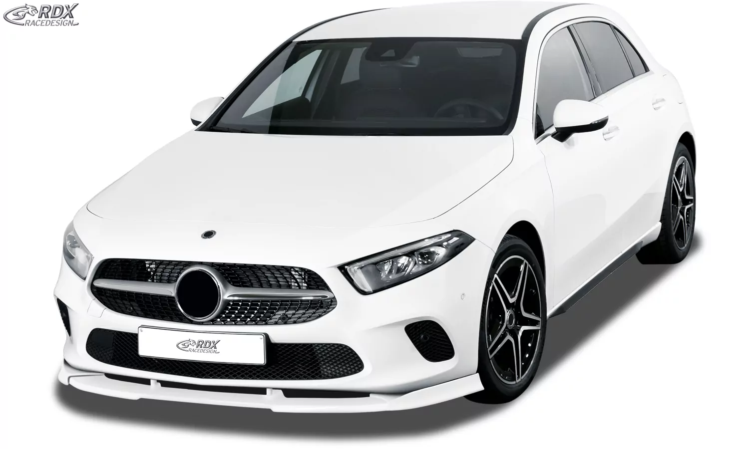 RDX Frontspoiler VARIO-X für MERCEDES A-Klasse W177 / V177 Frontlippe Front Ansatz Vorne Spoilerlippe