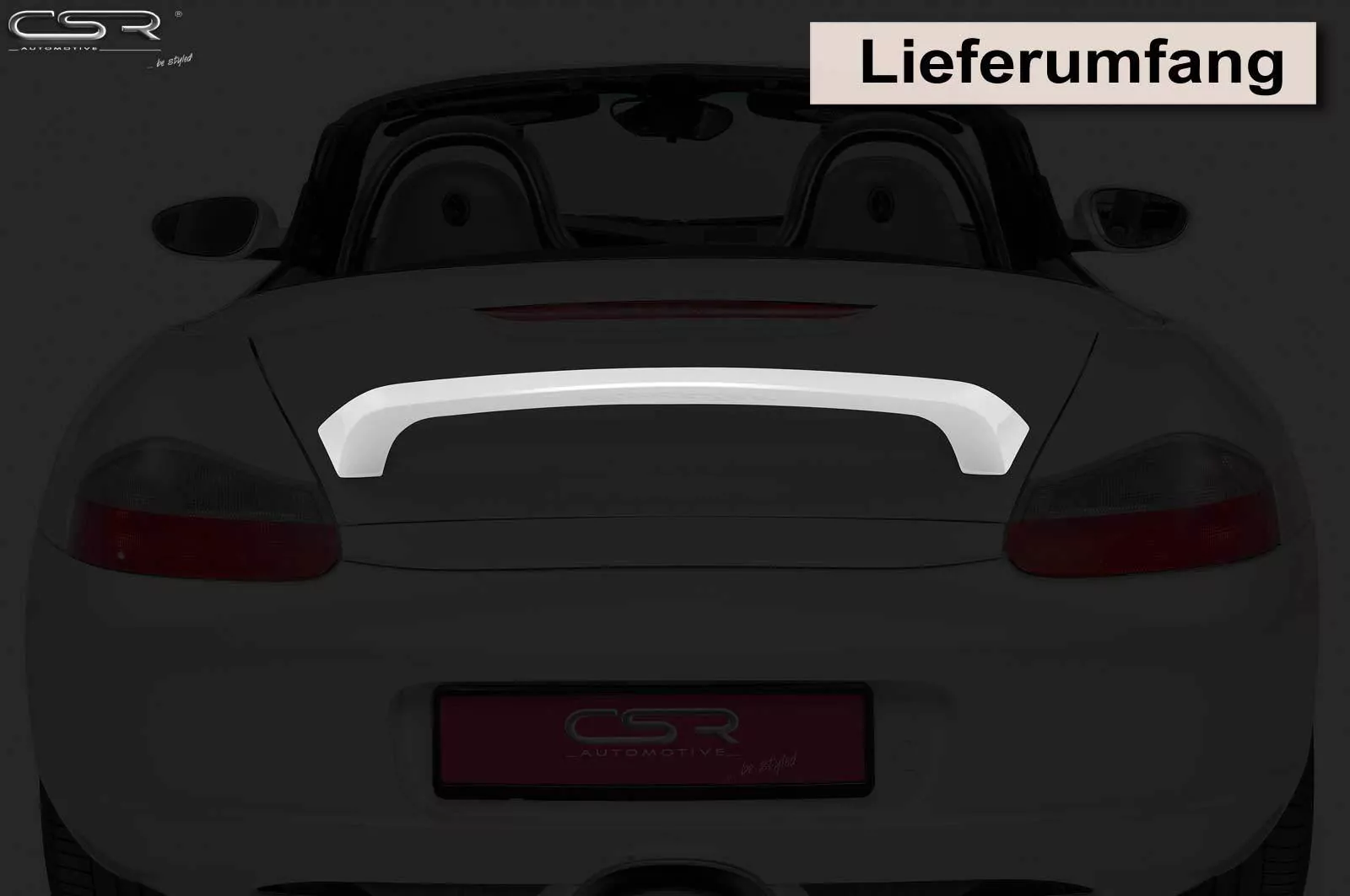 Heckflügel für Porsche 986 Boxster HF475