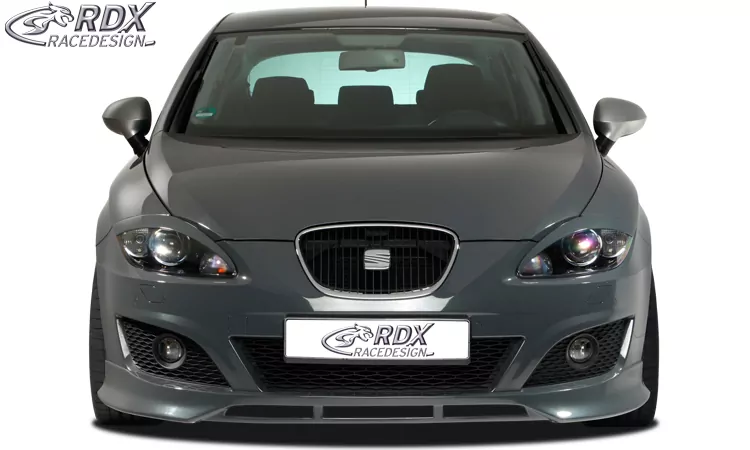 RDX Frontspoiler für SEAT Leon 1P Facelift (ab 2009) Frontlippe Front Ansatz Spoilerlippe
