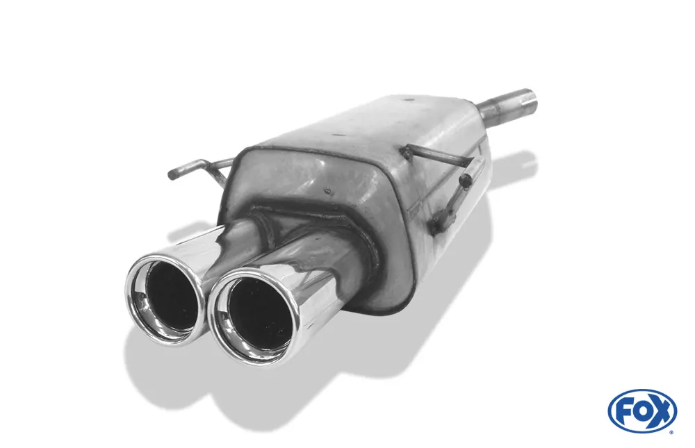 Opel Corsa C  Endschalldämpfer - 2x76 Typ 13