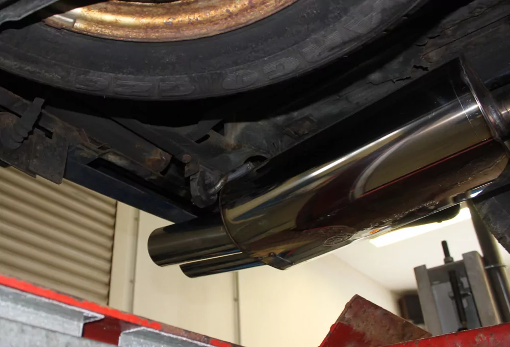 VW Bus T4  Endschalldämpfer rechts/links - 2x80 Typ 13 rechts/links