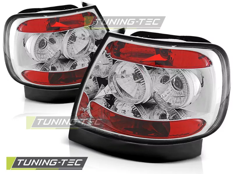 Tail Lights Chrome Fits Audi A4 11.94-09.00