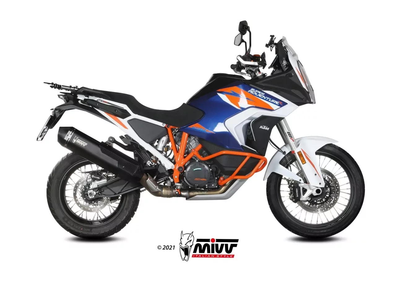 MIVV SPEED EDGE Edelstahl Schwarz KTM 1290 SUPER ADVENTURE / R / S / T 21-22