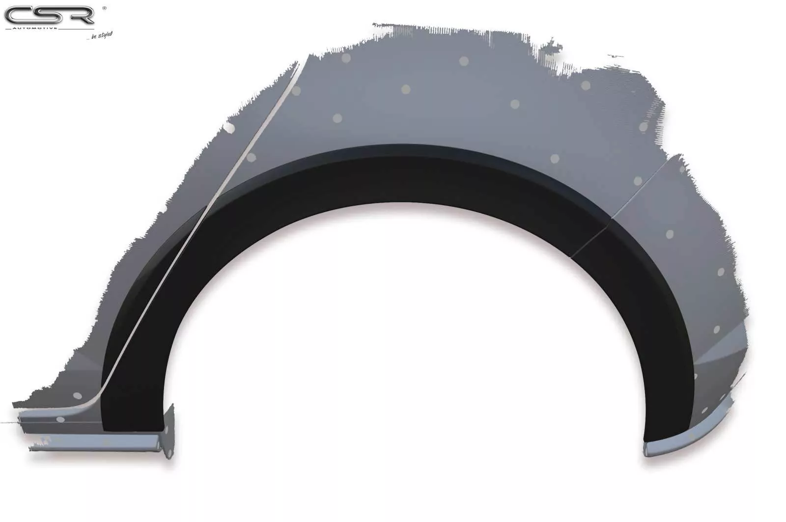 Kotflügelverbreiterung hinten für VW Polo VI 2G VB019