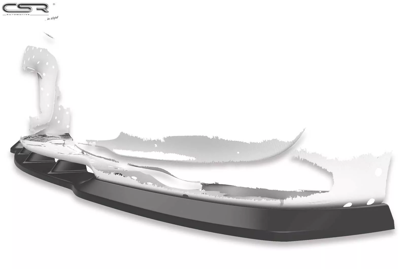 Cup-Spoilerlippe mit ABE für Mini R56 John Cooper Works CSR-CSL454-M Carbon Look (matt)