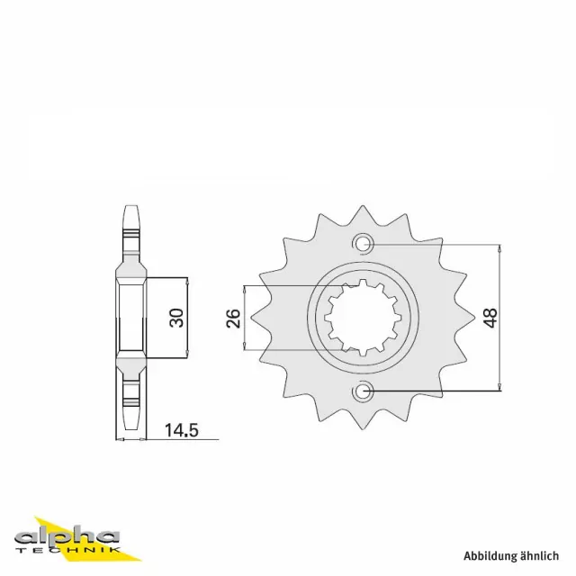 Kettensatz Teilung 530DEX für Honda CB 750 F-A B C Typ RC04