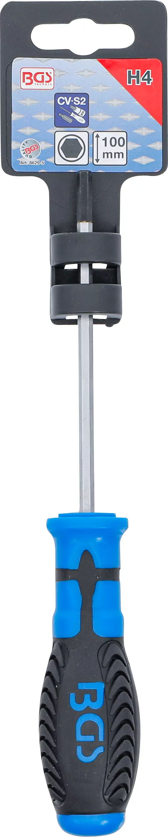 Schraubendreher | Innensechskant 4 mm | Klingenlänge 100 mm