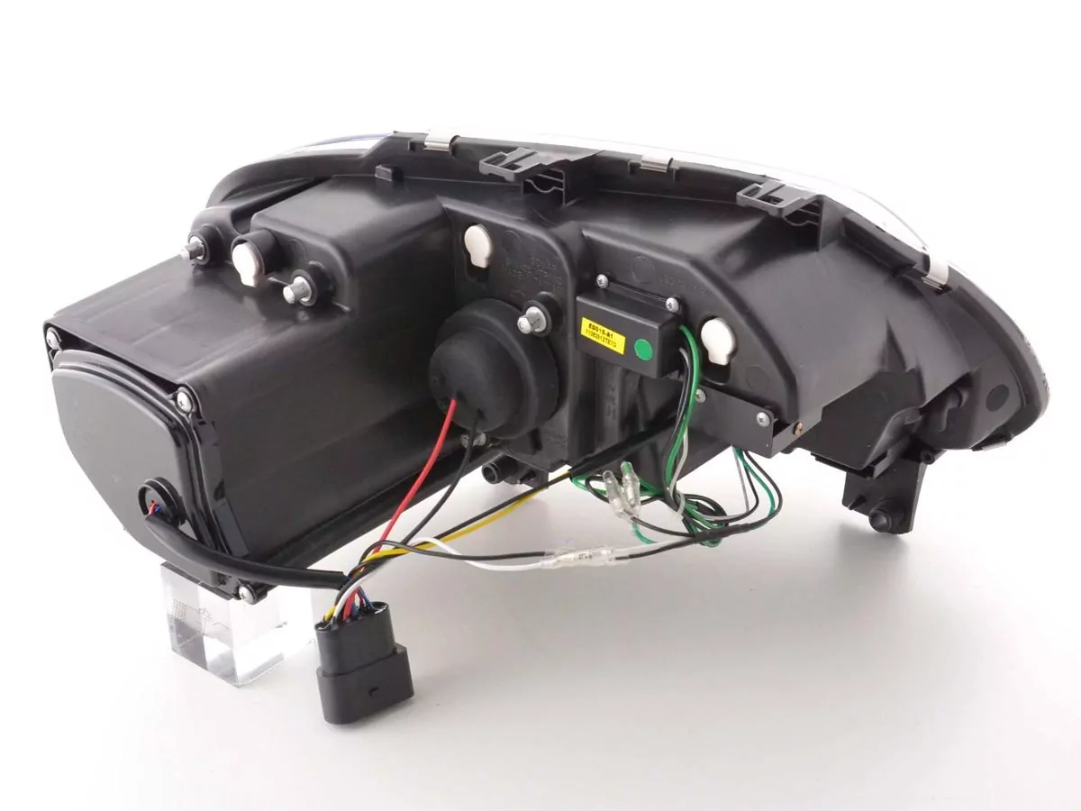 Scheinwerfer Set Daylight LED TFL-Optik VW Touran Typ 1T / VW Caddy Typ 2K Bj. 03- chrom