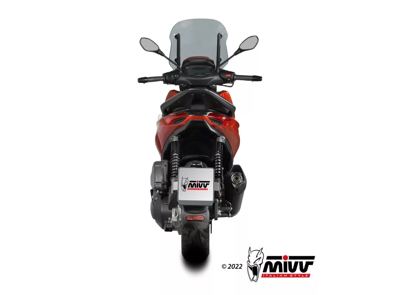 MIVV Endschalldämpfer PIAGGIO BEVERLY 400 2017 > 2020