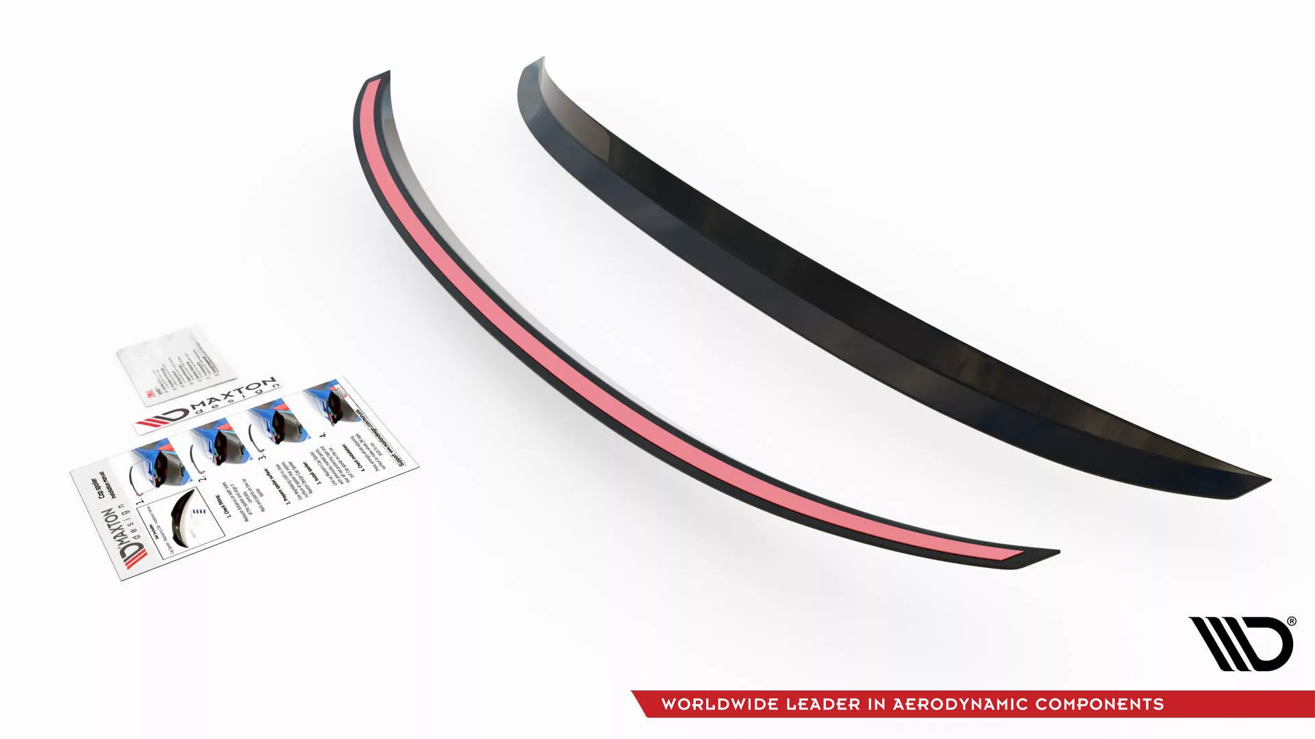 VerlĂ¤ngerung Motorhaube Ford Fiesta Standard/ ST-Line/ ST Schwarz Hochglanz