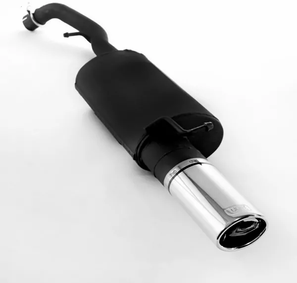 Ulter Sportauspuff für Ford Escort 1995-2001 - 1 Endrohr Oval 95×65
