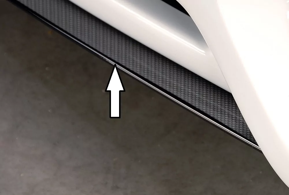 Rieger Spoilerschwert für Audi A5 (B8/B81) | Coupé 06.07-07.11 (bis Facelift) für Spoilerlippe 55401/55406