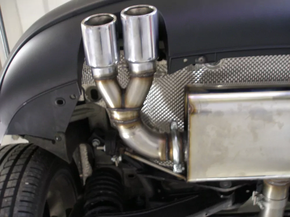 Seat Leon 1P  Endschalldämpfer - 2x76 Typ 17