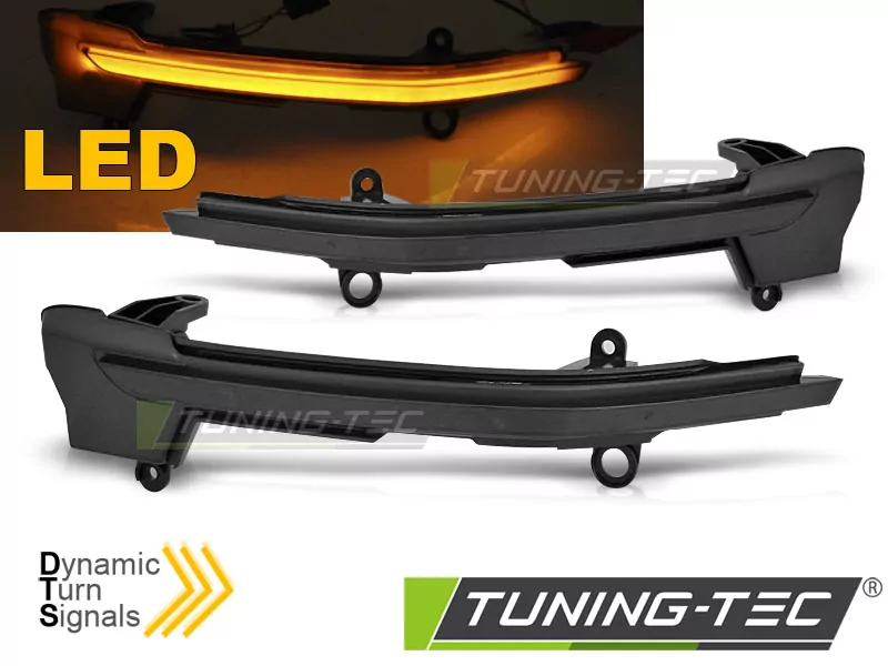 Side Direction In The Mirror Smoke Led Seq Fits  Seat Ateca 16-