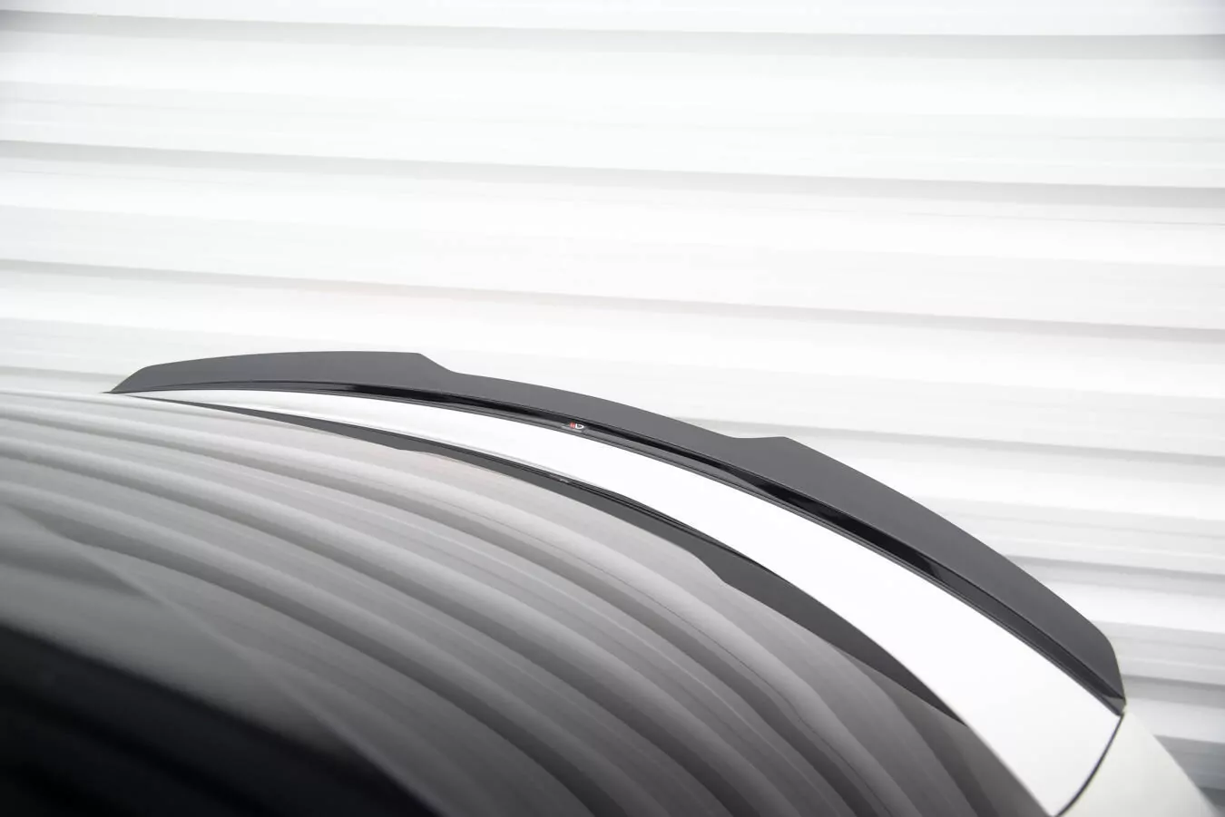 Spoiler CAP Für Mercedes-Benz GLE Coupe 43 AMG / AMG-Line C292 Schwarz Hochglanz