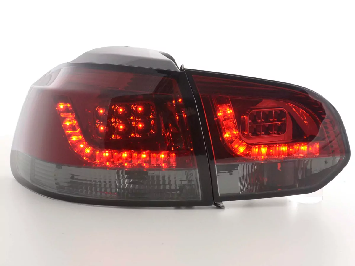 LED Rückleuchten Set VW Golf 6 Typ 1K Bj. 2008-2012 rot/schwarz