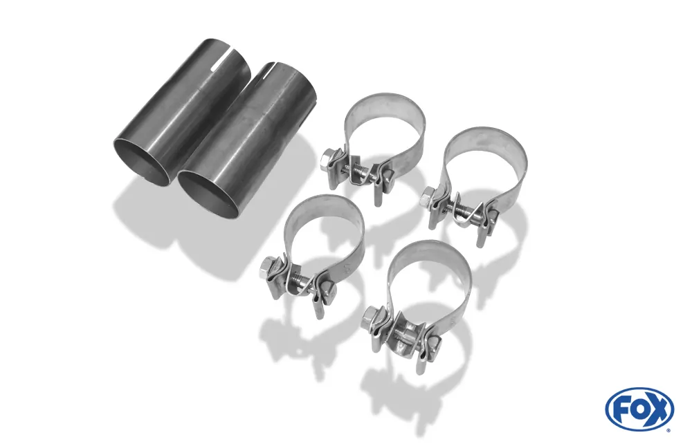 Audi A8/ S8 Typ D2 - ohne Anhängerkupplung Endschalldämpfer - 2x76 Typ 17