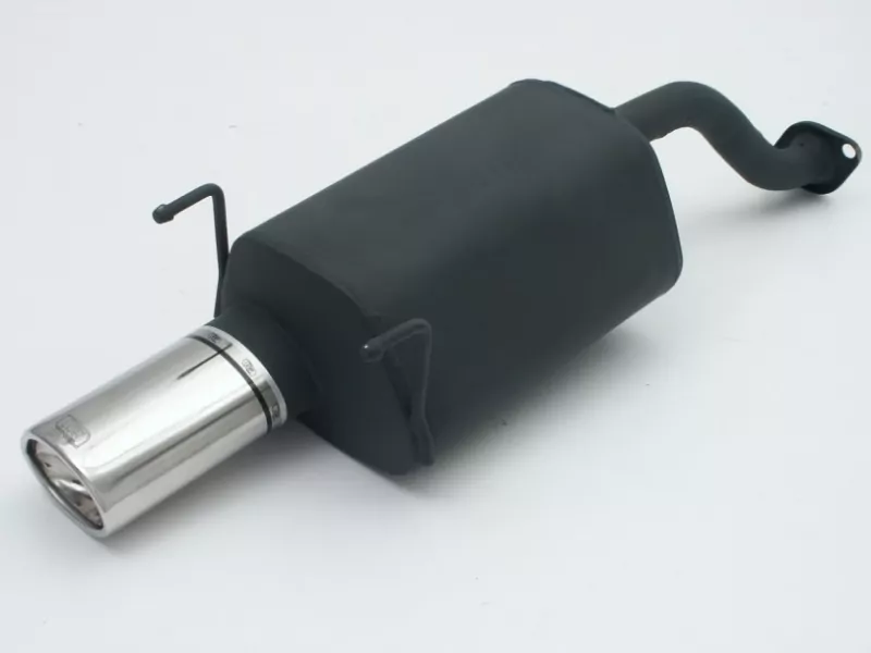 Ulter Sportauspuff für Honda Civic V HATCHBACK 1992-1996 - 1 Endrohr Oval 120×80