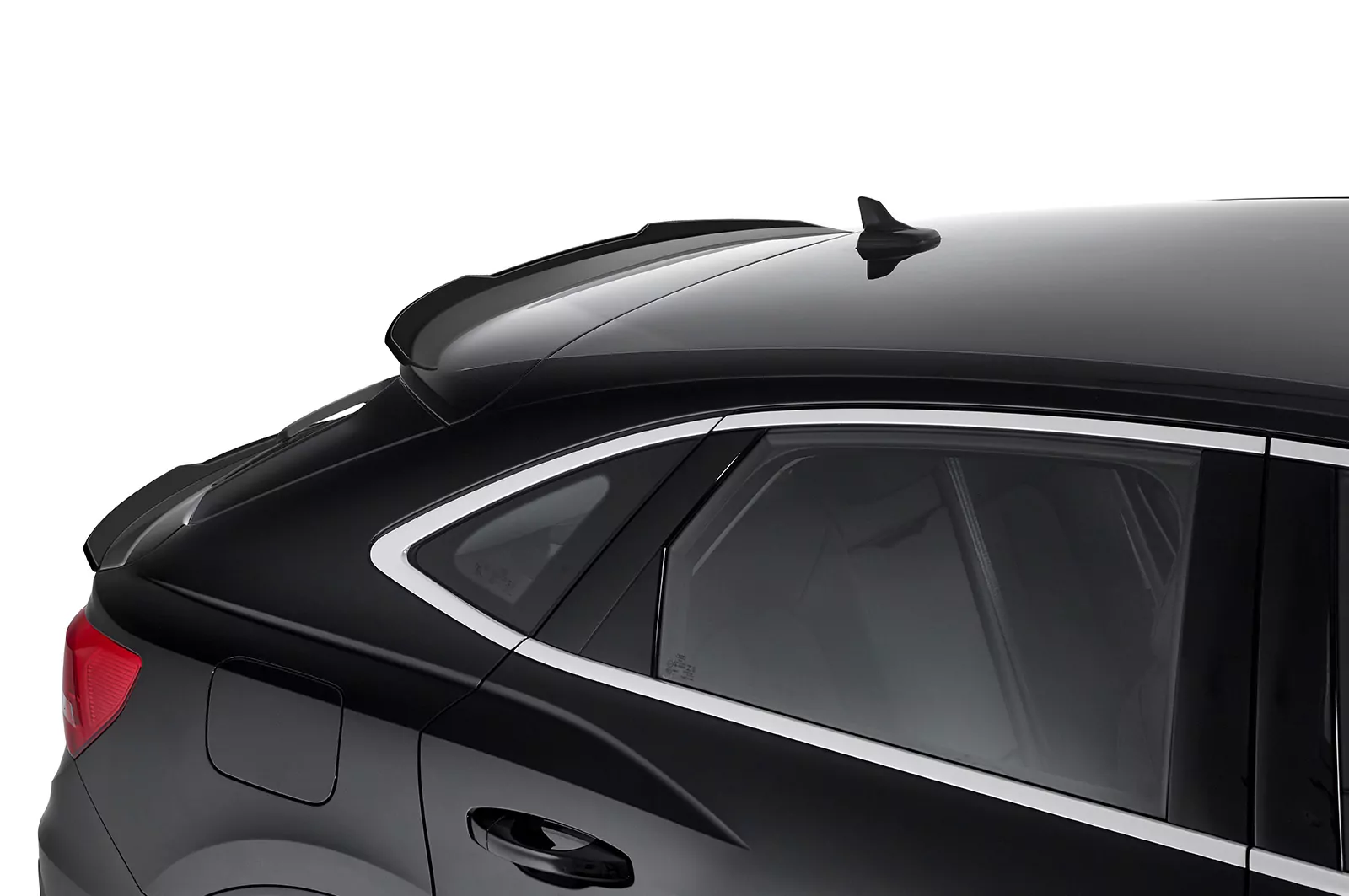 Heckflügel mit ABE für Audi Q3 (Typ F3) Sportback HF797-M Carbon Look (matt)