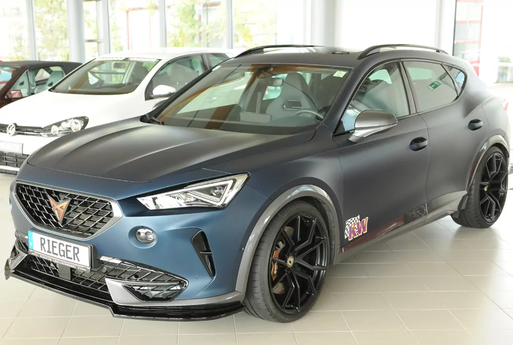 Rieger Spoilerschwert glanz schwarz für Cupra Formentor (KM)  07.20-06.24 (bis Facelift)