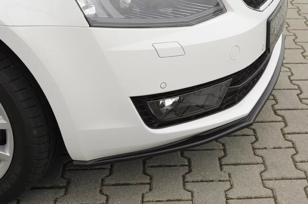 Rieger Spoilerschwert für Skoda Octavia (5E) | Lim. 02.13-01.17 (bis Facelift) für orig. Frontschürze