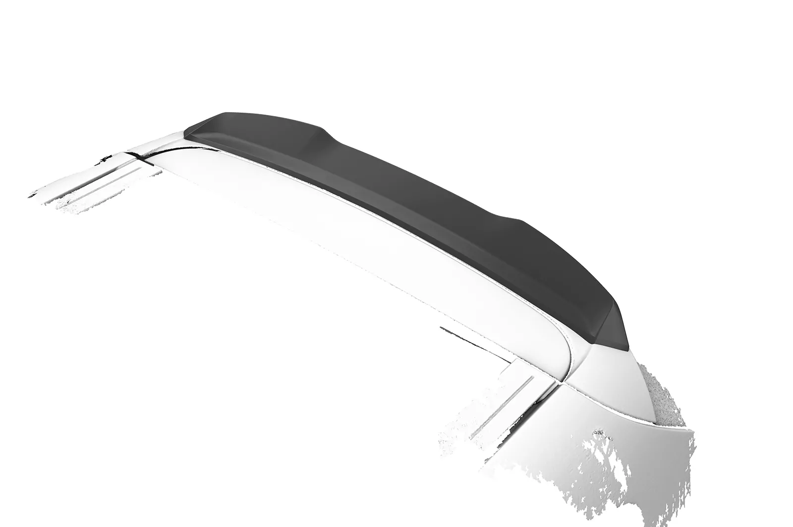 Heckflügel mit ABE für Alfa Romeo Giulietta (Typ 940) HF121 Schwarz Strukturiert