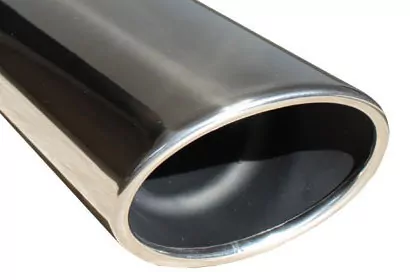 Hyundai i30N Performance  Endschalldämpfer quer Ausgang rechts/links mit Abgasklappe - 129x106 Typ 44 rechts/links