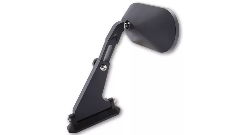 SHIN YO Verkleidungsspiegel Aluminium Schwarz (Paar)