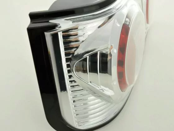 Rückleuchten Set Seat Ibiza Typ 6K Bj. 99-02 chrom