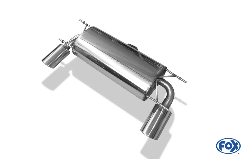 Mazda MX5 Typ NC  Endschalldämpfer Ausgang rechts/links - 115x85 Typ 32 rechts/links - dezenter sportlicher Sound mit EWG-Betriebserlaubnis