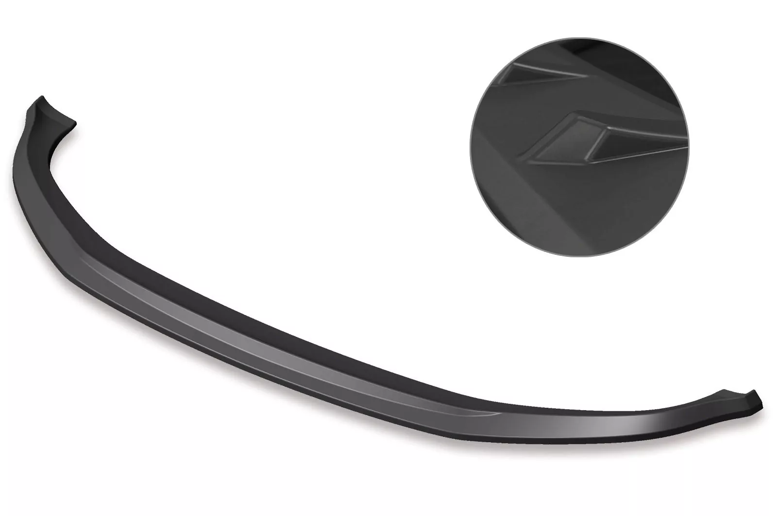 Cup-Spoilerlippe mit ABE für VW T5 Lackierfreundlich (schwarz matt)