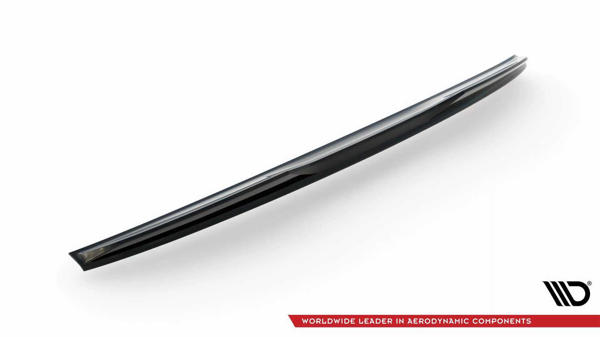 Spoiler CAP Für 3D Audi A3 / A3 S-Line / S3 / RS3 Limousine 8V Schwarz Hochglanz