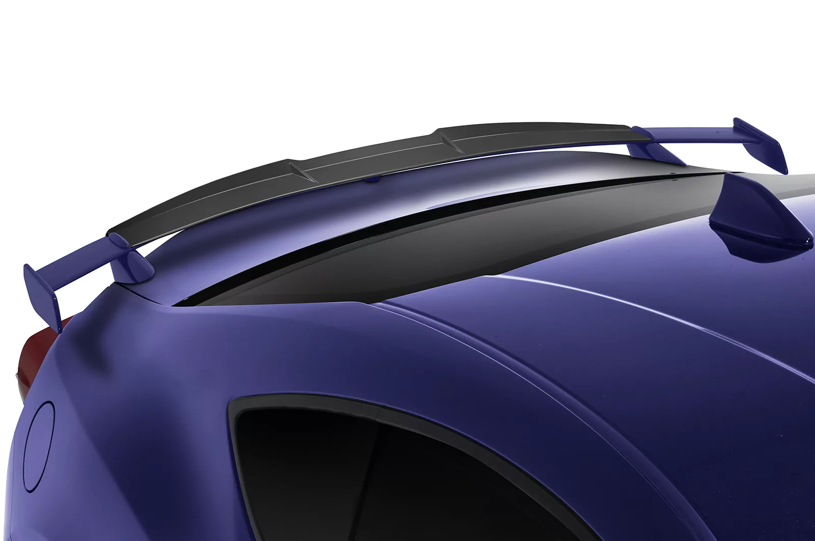 Heckflügel mit ABE für Subaru BRZ (Facelift) HF897 Schwarz Strukturiert