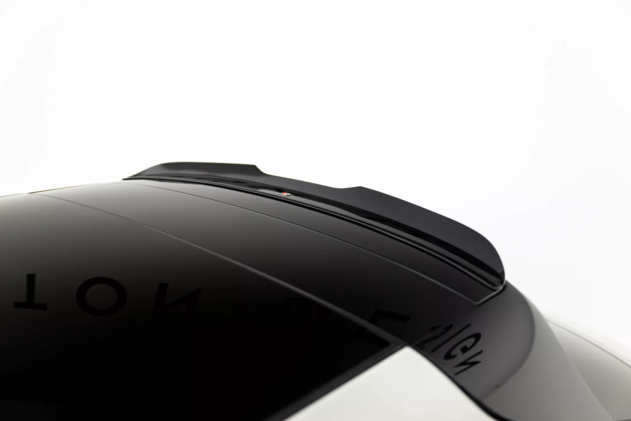 Spoiler CAP Für Porsche Panamera GTS Sport Turismo 971 Facelift Schwarz Hochglanz