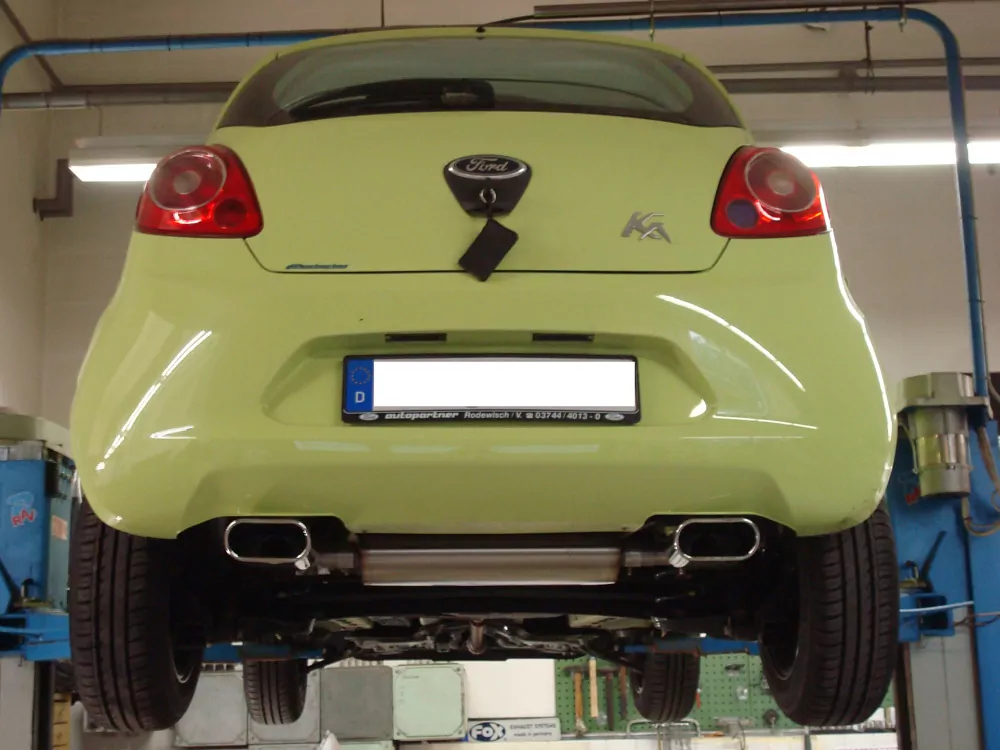 Ford Ka  Endschalldämpfer rechts/links - 150x70 Typ 53 rechts/links