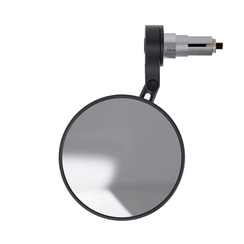 HIGHSIDER pro Lenkerendenspiegel Montana-Slim Schwarz Kurz (1Stck.)