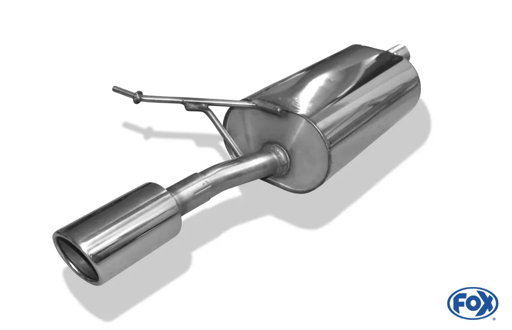 Doppelmuffe  63mm auf  50mm - Länge: 120 mm rechts/ links geschlitzt - d1 = 63,5mm innen - d2 = 52,5mm innen