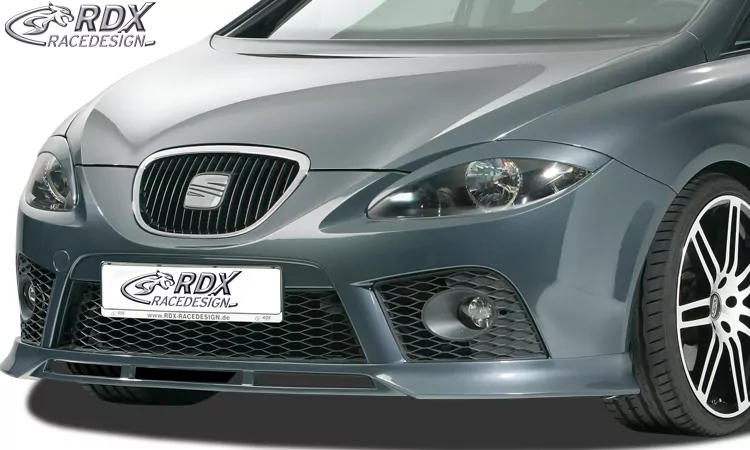 RDX Frontspoiler für SEAT Leon 1P FR / Cupra (bis 2009) Frontlippe Front Ansatz Spoilerlippe