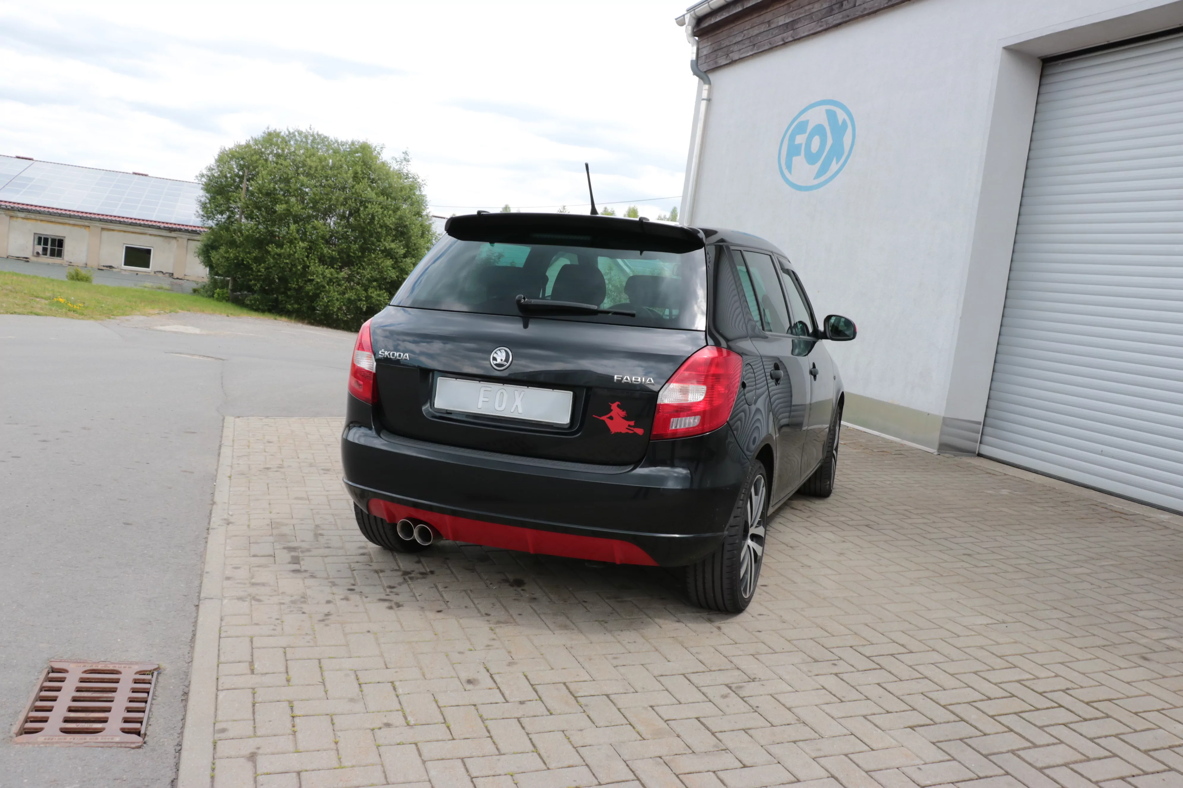Skoda Fabia  Limousine  Endschalldämpfer - 2x76 Typ 25
