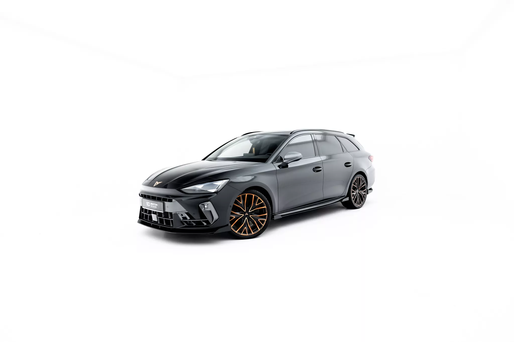 Seitenschweller Flaps Für Cupra Leon ST / Hatchback Aero Mk1 / Mk1 Facelift Schwarz Hochglanz