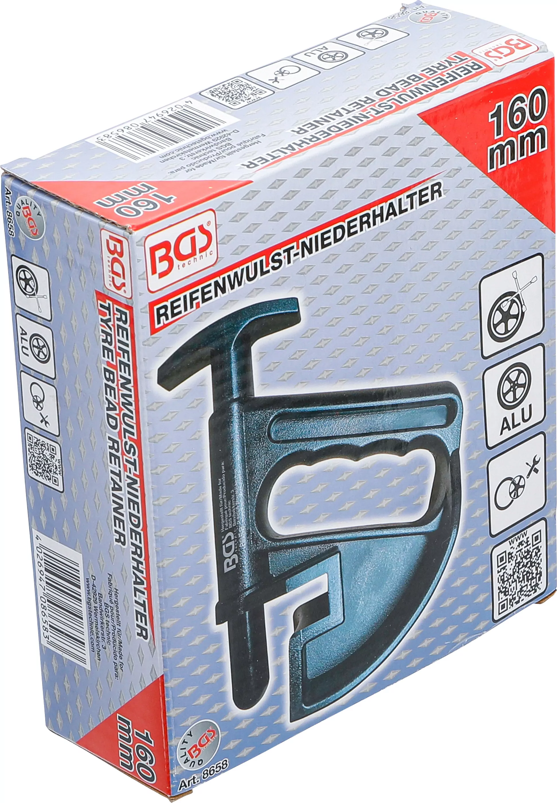 Reifenwulst-Niederhalter